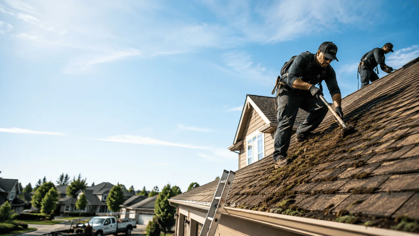 Roof Moss Removal in Dante, VA near me